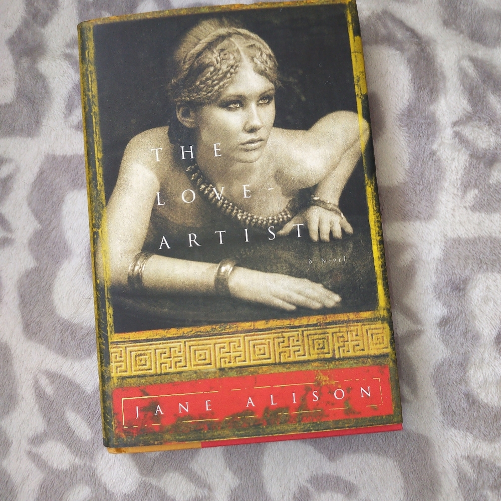 The Love Artist - Jane Alison roman historical fiction novel book hardcover